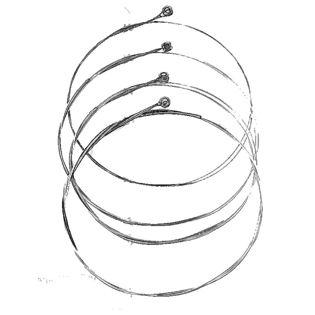 OEM Prelude Viola String Set Short 14"15" Simply for Strings