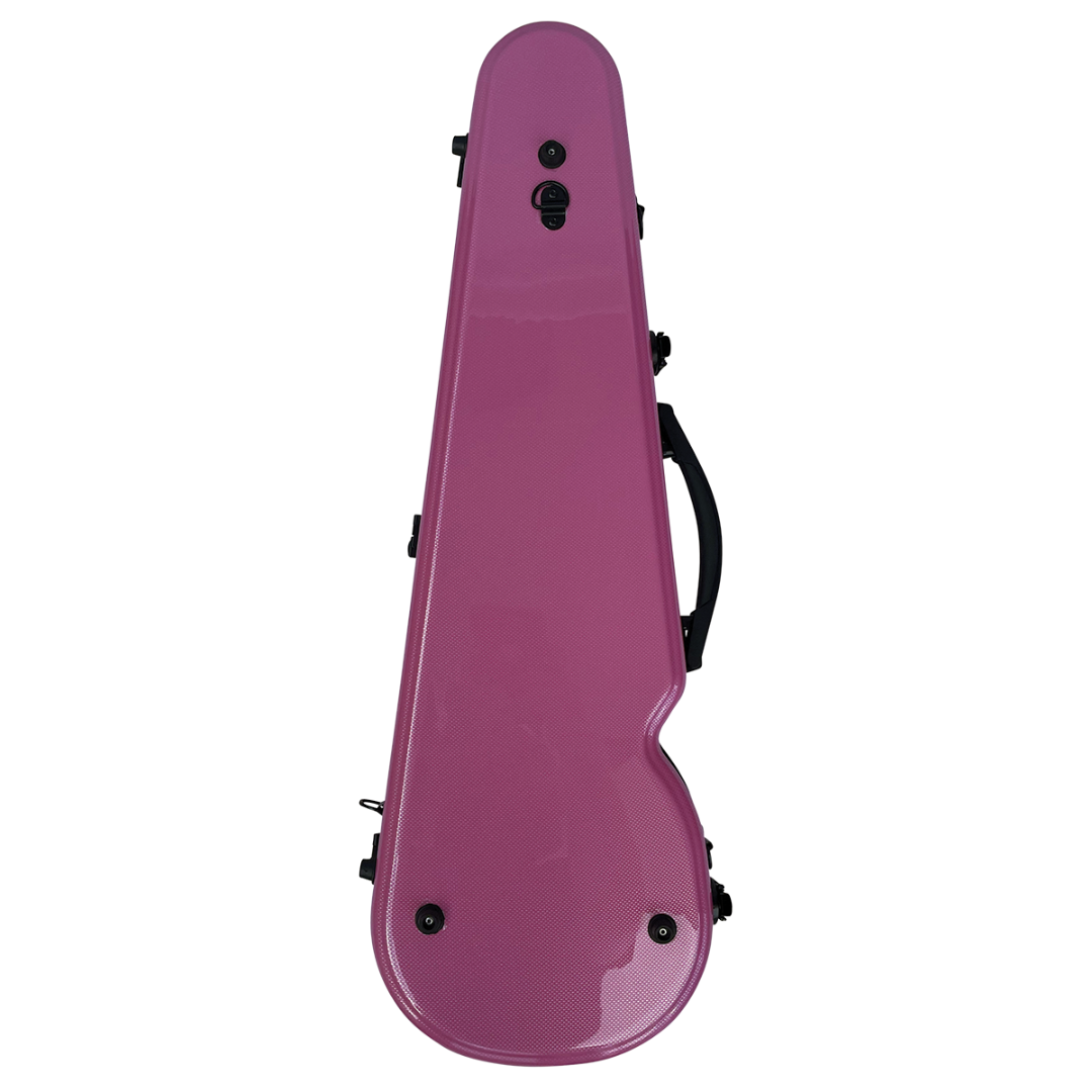 Vivo Polycarbonate Shaped Violin Case 1/2 Pink Simply for Strings