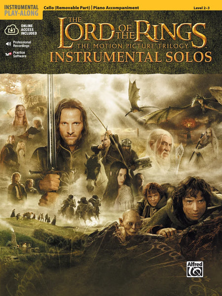 Lord of The Rings for Cello with Online Accompaniment