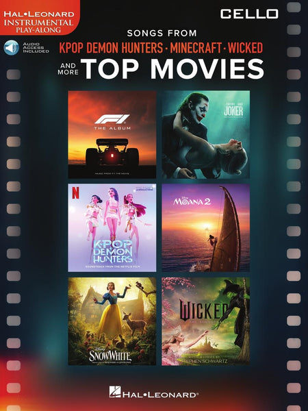 Songs from KPop Demon Hunters, Minecraft, Wicked and More Top Movies for Cello