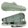 JML Carbon Fibre 1.7 Shaped Adjustable Viola Case Garden Green 15"-16.5"