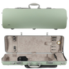 JML Carbon Fibre 1.8 Oblong Violin Case Garden Green 4/4
