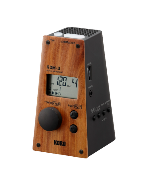 KORG KDM-3 Digital Metronome Wooden Finish