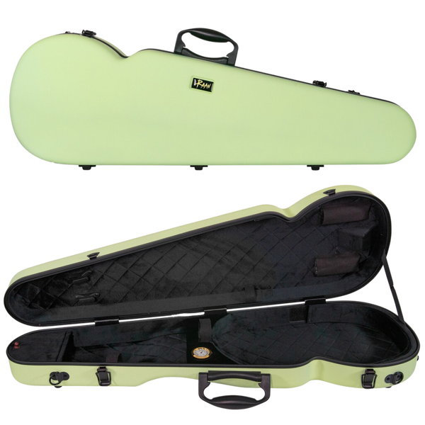 RAAN Shaped Violin Case Spring Grass 1/4-1/2