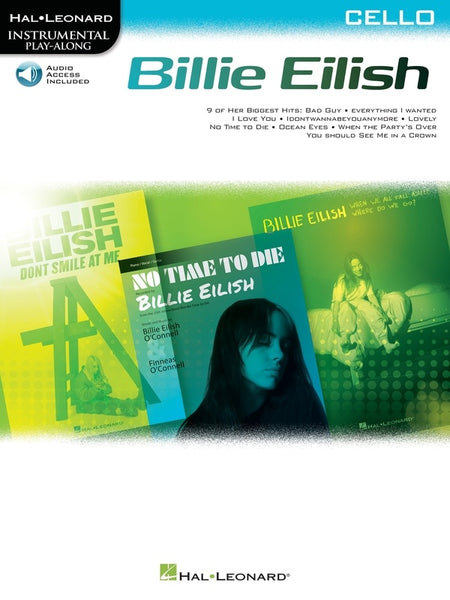 Billie Eilish for Cello with Online Accompaniment