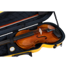 RAAN Shaped Violin Case Sunflower Yellow 1/4-1/2