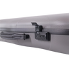 Gewa Luthier Shaped Violin Case Grey with Subway Handle