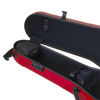 GEWA Air Shaped Viola Case Adjustable Gloss Red with Subway Handle
