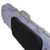 JML Carbon Fibre 1.8 Oblong Violin Case Twilight Purple 4/4