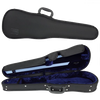 GEWA Liuteria Concerto Shaped Violin Case 3/4 Black with Blue Interior