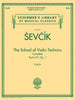 Sevcik, The School of Violin Technique Op. 1 Parts 1-4 for Violin (Schirmer)