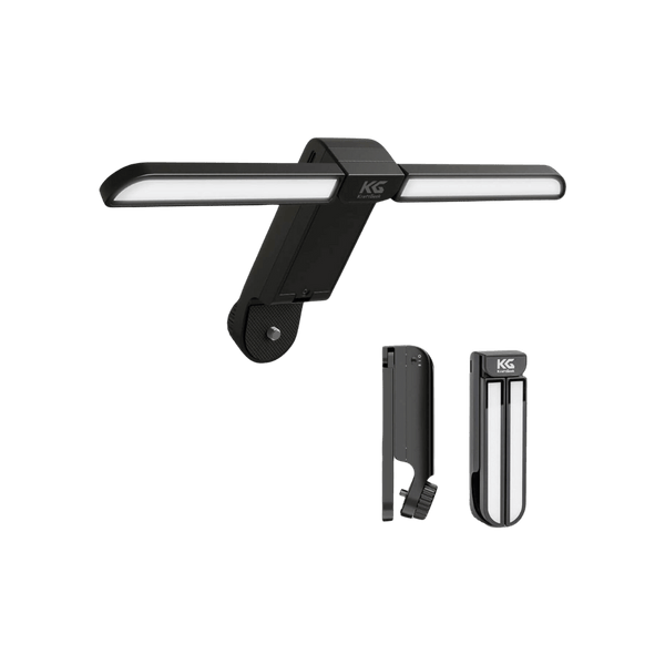 KraftGeek LumiLight Black for Bravo Music Stand (Light Only)