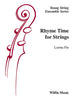 Rhyme Time for Strings (Loreta Fin) for String Orchestra