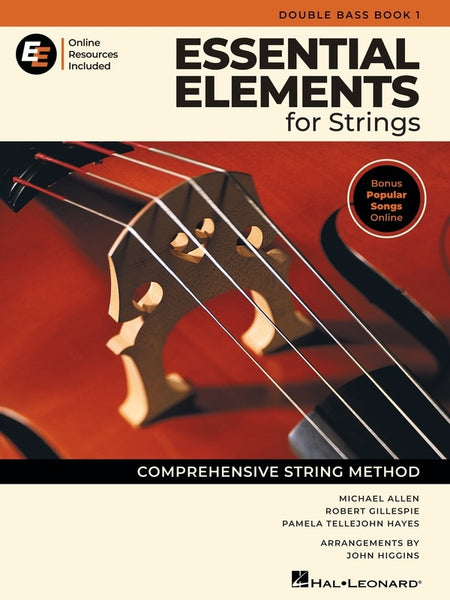 Essential Elements Book 1 Double Bass (New Edition)