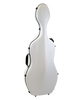 HQ Polycarbon Cello Case 4/4 - Textured White 4kg