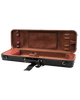 HQ Prestige Italian Leather Oblong Violin Case - Black