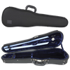 GEWA Liuteria Maestro Shaped Violin Case 3/4 Black with Blue Interior