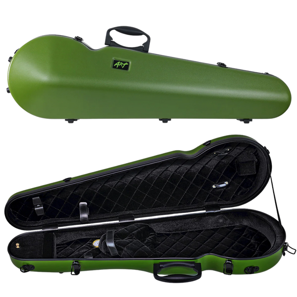 ART Shaped Violin Case Avocado Green 3/4-4/4