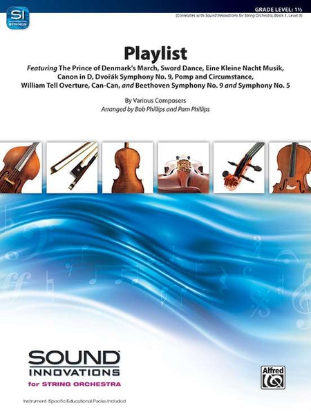 Playlist (arr. Bob Phillips & Pam Phillips) for String Orchestra