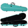ART Shaped Violin Case Turquoise Green 3/4-4/4