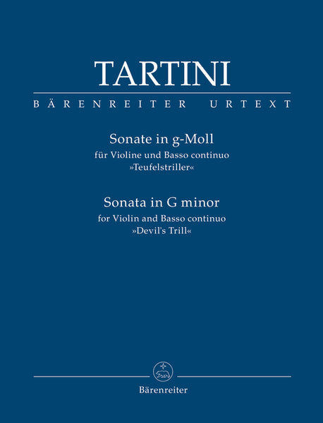 Tartini, Sonata in G minor for Violin (Barenreiter)