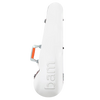 BAM Graffiti Contoured Hightech Violin Case White/Orange 4/4