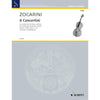 Zocarini, Six Concertini Book 2 for Cello and Piano (Schott)