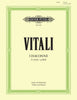 Vitali, Chaconne in G Minor for Violin and Piano (Peters)