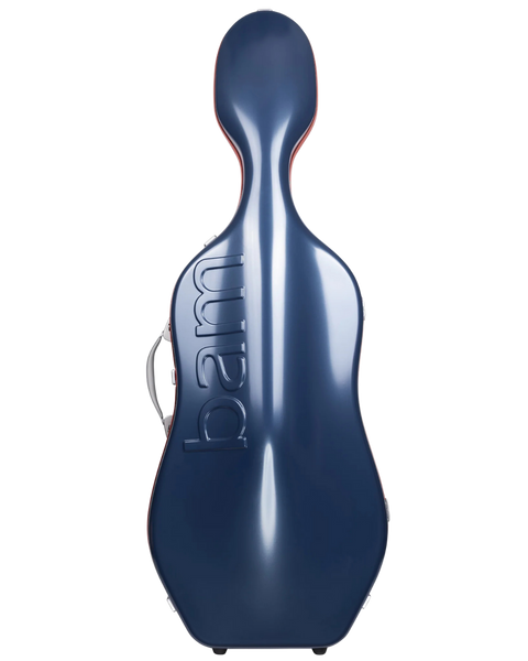 BAM Graffiti Hightech Slim Cello Case Navy/Red 4/4