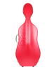 BAM Graffiti Hightech Slim Cello Case Raspberry Red/Silver 4/4