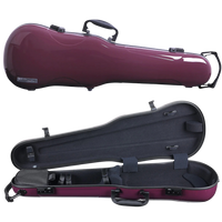 GEWA Air 1.7 Shaped Violin Case 4/4 Purple Gloss with Subway Handle