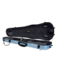 HQ ABS Shaped Violin Case 1/4-4/4 - Pastel Blue