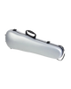 HQ ABS Shaped Violin Case 1/4-4/4 - Silver Grey