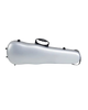 HQ ABS Shaped Violin Case 1/4-4/4 - Silver Grey
