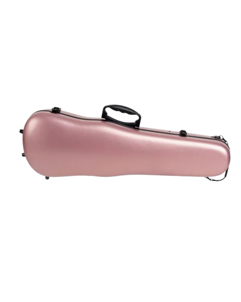 HQ ABS Shaped Violin Case 1/4-4/4 - Special Rose