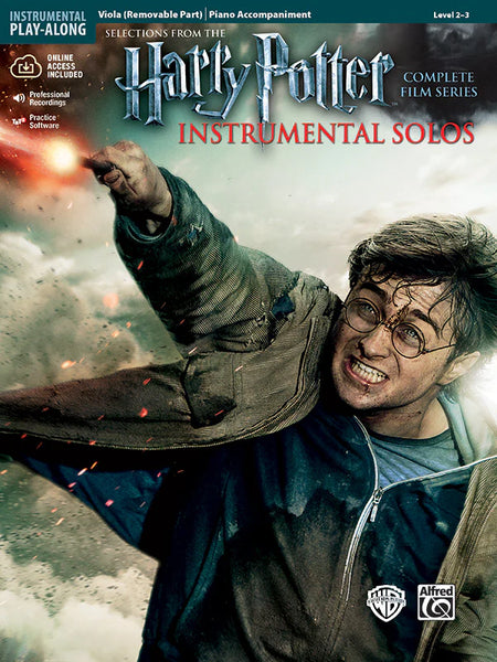 Harry Potter Instrumental Solos for Viola with Online Accompaniments (All Movies)