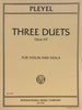 Pleyel, Three Duets Op. 69 for Violin and Viola (IMC)