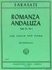 Sarasate, Romanza Andaluza Op. 22 No. 1 for Violin and Piano (IMC)