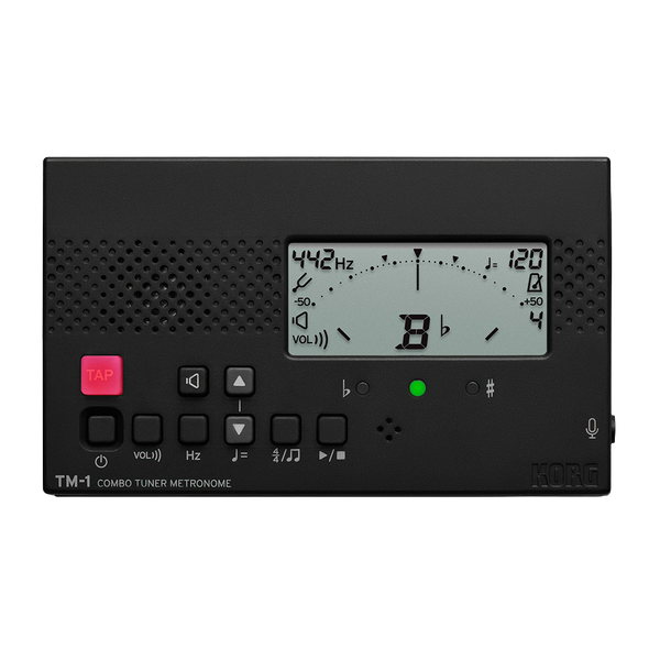 KORG TM-1 Digital Tuner and Metronome Black