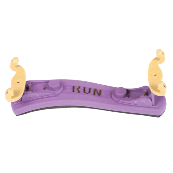 Kun Collapsible Shoulder Rest Violin 1/16-1/4 Purple