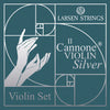 Larsen Il Cannone Silver Violin String Set 4/4