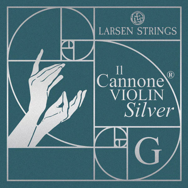 Larsen Il Cannone Silver Violin G String 4/4