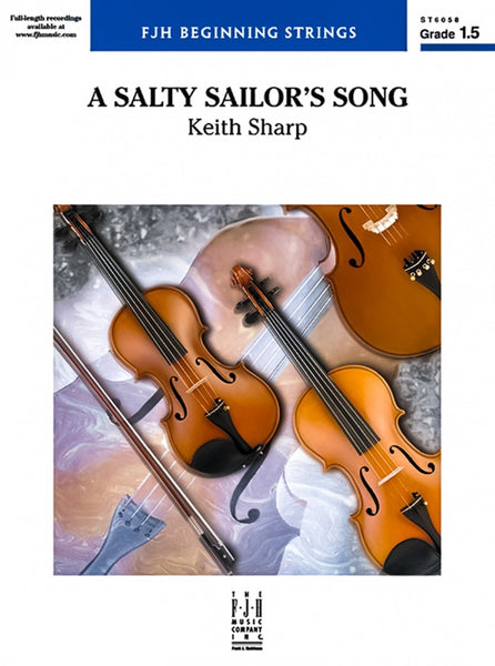 A Salty Sailor's Song (Keith Sharp) for String Orchestra