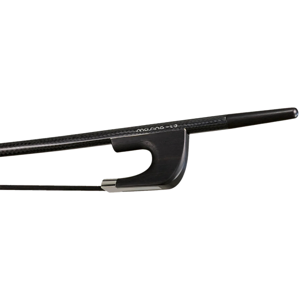 Muesing Double Bass Bow German: L3 Carbon Fibre with Stainless Steel Fittings