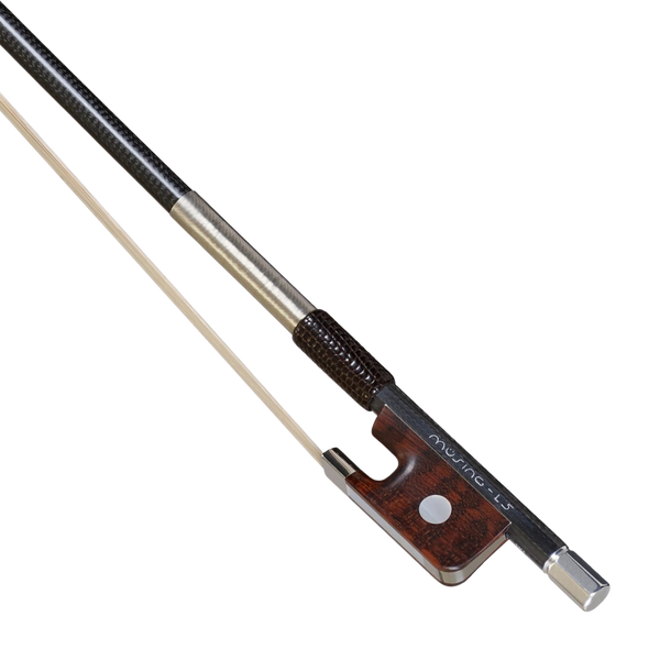 Muesing Viola Bow: L5 Carbon Fibre with Stainless Steel Fittings and Snakewood Frog