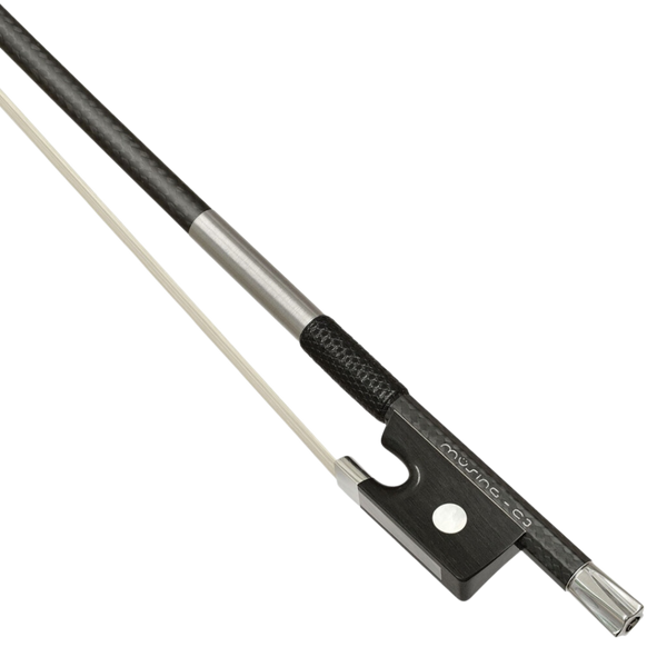 Muesing Violin Bow: C3 Modern Carbon Fibre with Stainless Steel Fittings