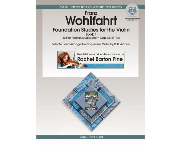 Wohlfahrt, Foundation Studies Book 1 for Violin with DVD (Fischer)