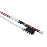 Schumann Ipe Wood Viola Bow Silver Mounted