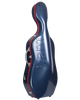 BAM Graffiti Hightech Slim Cello Case Navy/Red 4/4