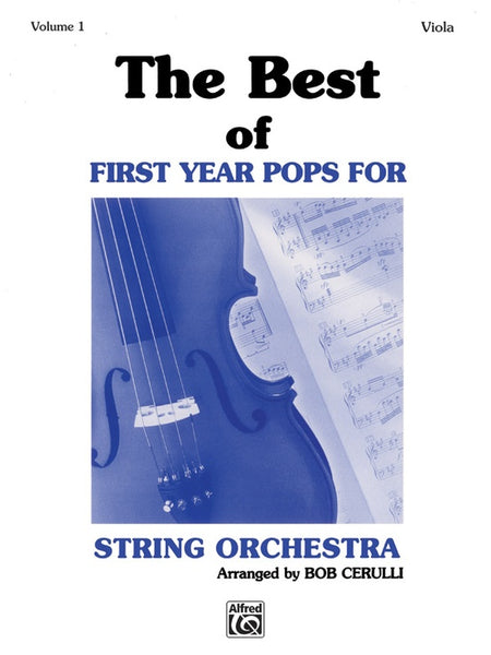 The Best of First Year Pops for String Orchestra Viola Book
